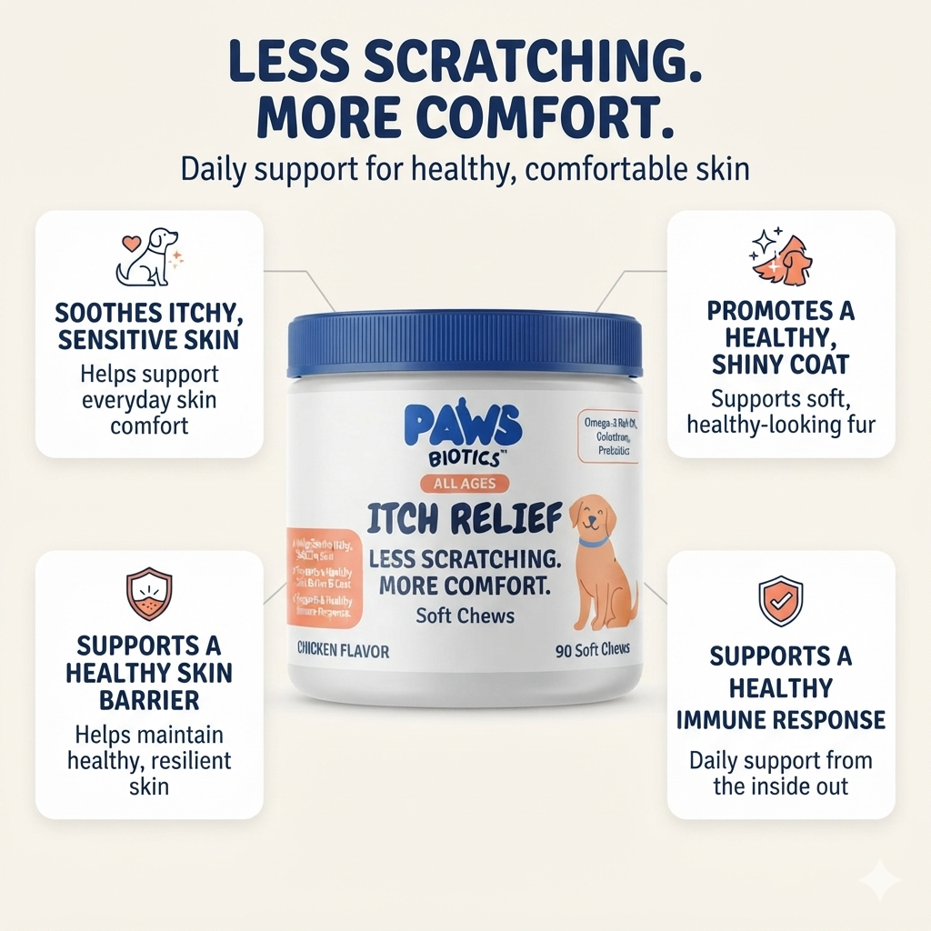 Itch Relief Soft Chews™ for Dogs