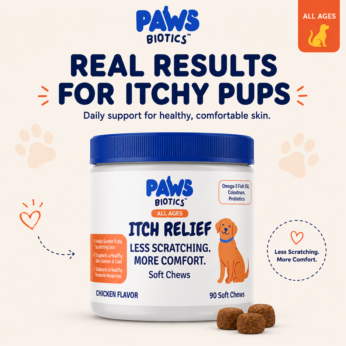 Itch Relief Soft Chews™ for Dogs