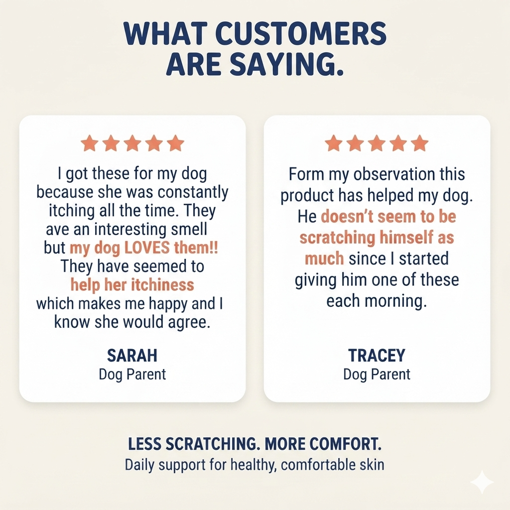 Itch Relief Soft Chews™ for Dogs