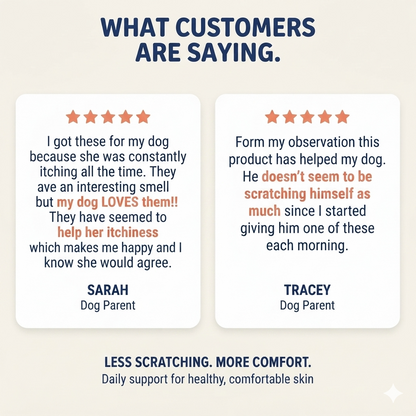Itch Relief Soft Chews™ for Dogs